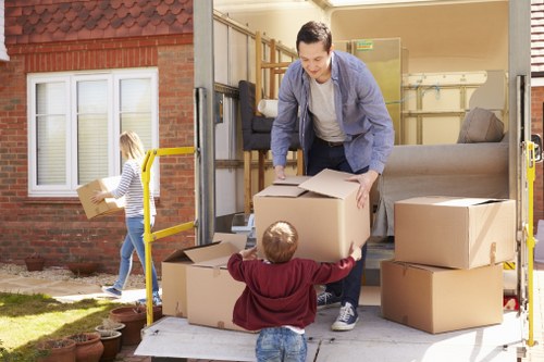 Removals van service for local moves in Yeading