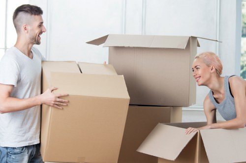 Local removals vehicle servicing homes and flats in Yeading