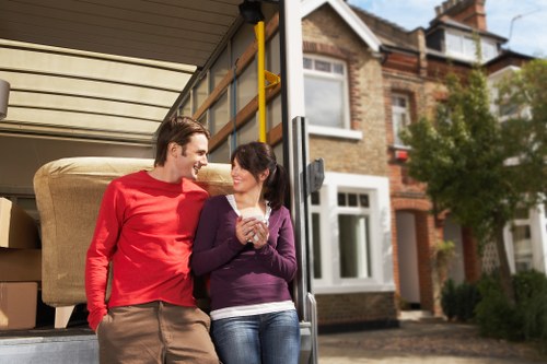 Checklist and prepared moving items for a smooth removals day in Yeading