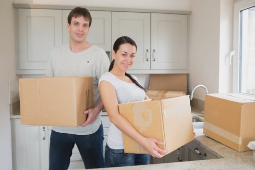 Furniture and box transport for a Yeading house or flat move